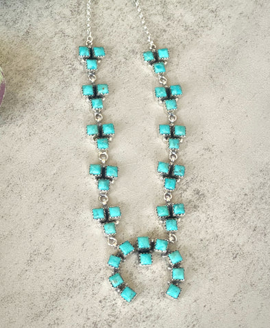 Sterling Silver Natural Stone Naja Necklaces