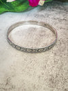 PreOrder Sterling Silver Custom Bangle Artisan Bracelets