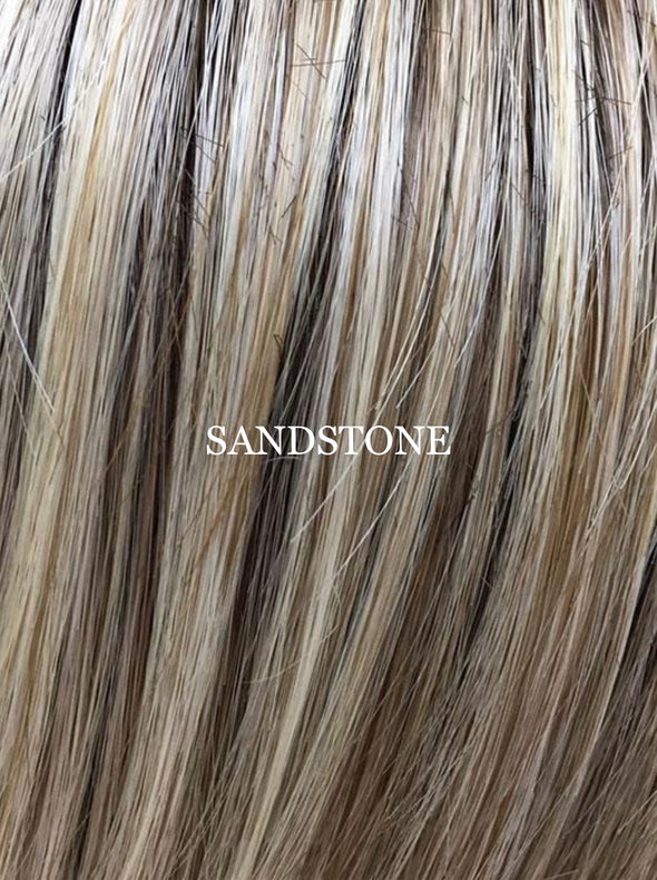 Sample Sale Nina Partial Monofilament Luxury Heat Friendly Synthetic Wig *FINAL SALE*