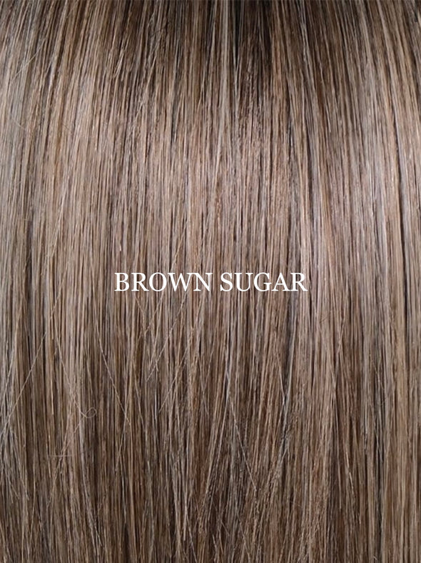 Sample Sale Nina Partial Monofilament Luxury Heat Friendly Synthetic Wig *FINAL SALE*