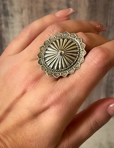 Sterling Silver Shield Me Ring