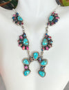 Sterling Silver Custom Multi Blossom Statement Necklace