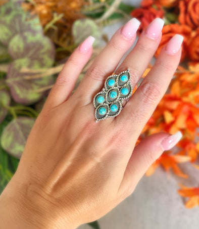 Sterling Silver Turquoise Custom Ring