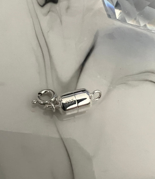 Sterling Silver Magnetic Clasp Attachment