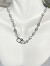 Pave Crystal Small Charm Necklace