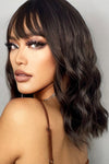 Natural Looking Synthetic Full Machine Bobo Wigs 12''