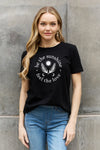 Simply Love Full Size BE THE SUNSHINE FEEL THE LOVE Graphic Cotton Tee