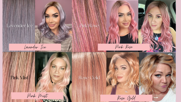 Wig Color Comparisons