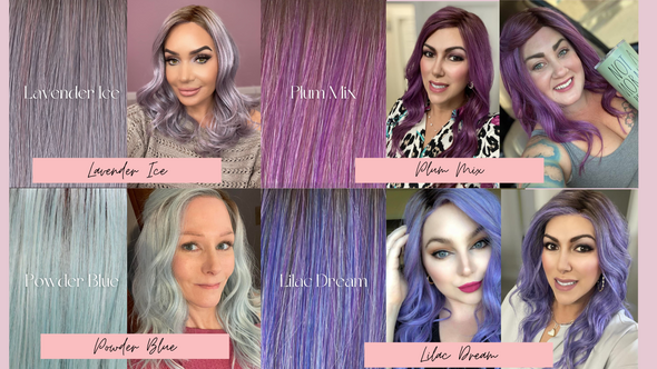 Wig Color Comparisons