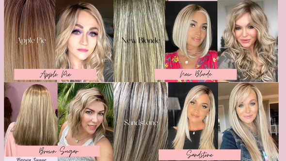 Wig Color Comparisons
