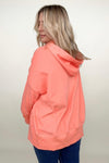 Batwing Sleeve Buttoned Hoodie with Pockets