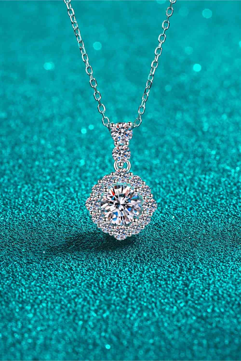 Three Diamond Cluster Necklace | Mia | Brilliant Earth