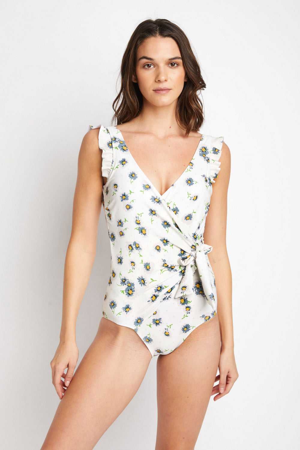 Marina West Swim Full Size Float On Ruffle Faux Wrap One-Piece in Carn –  Tiny House of Fashion Boutique