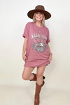 Haptics NASHVILLE MUSIC CITY Short Sleeve Knit Top