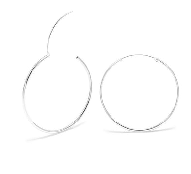 Sterling Silver Hoops