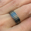 Sterling Silver Engraved Rings