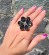 Sterling Silver Smokey Quartz Gem Custom Ring