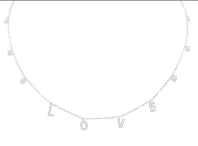 Sterling Silver Love Necklace