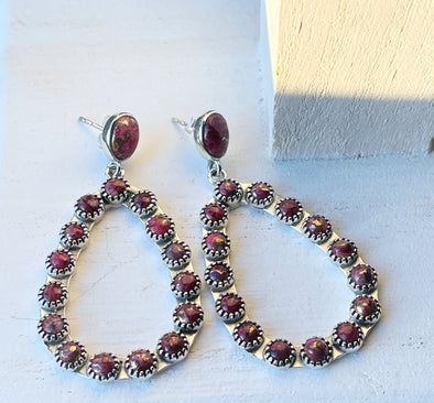 Sterling Silver Mohave Custom Earrings