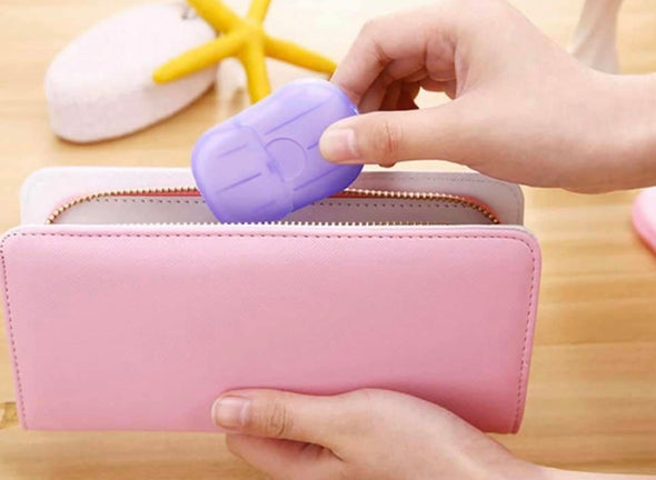 Portable Soaps With Keychain Attachment