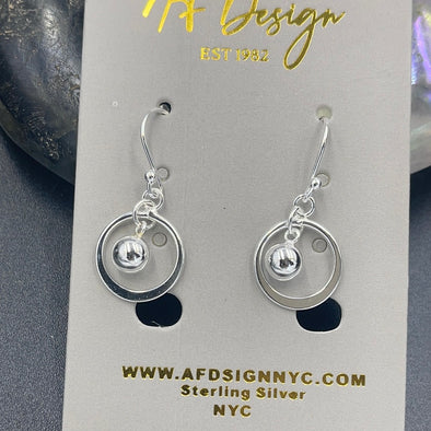 Sterling Silver Small Dangle Earrings