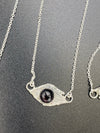 Sterling Silver Evil Eye Necklace