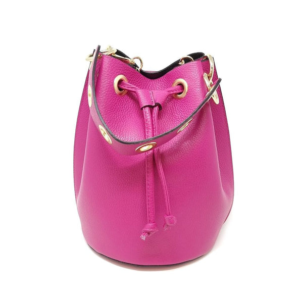 Large Italian Leather Bucket Bags