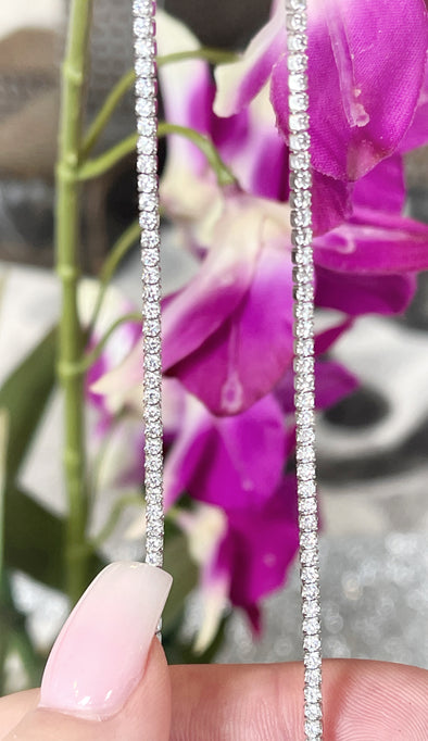 Sterling Silver Turkish Tennis Necklace