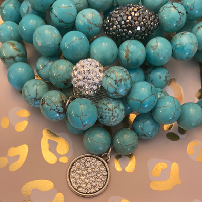 Turquoise Howlite Bracelets