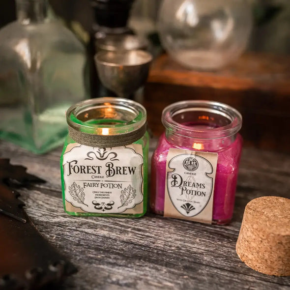 Potion Bottle Gel Jelly Candle sparkling Scented Fantasy