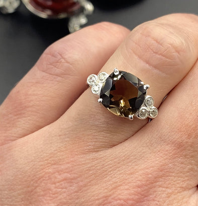 Sterling Silver Custom Stone Ring