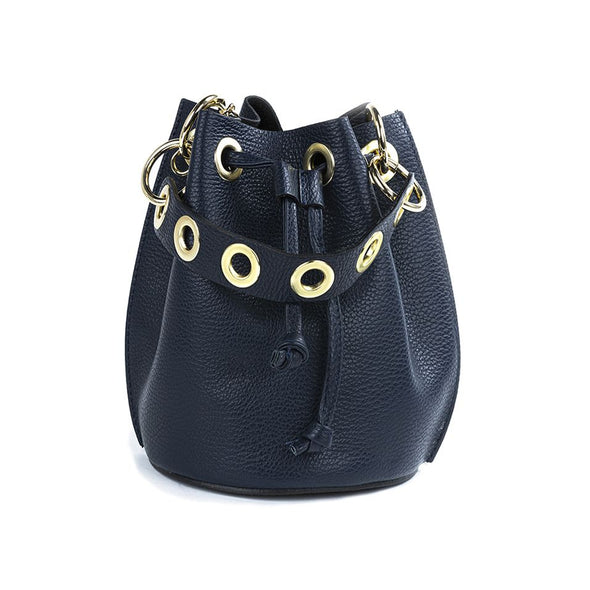 Large Italian Leather Bucket Bags