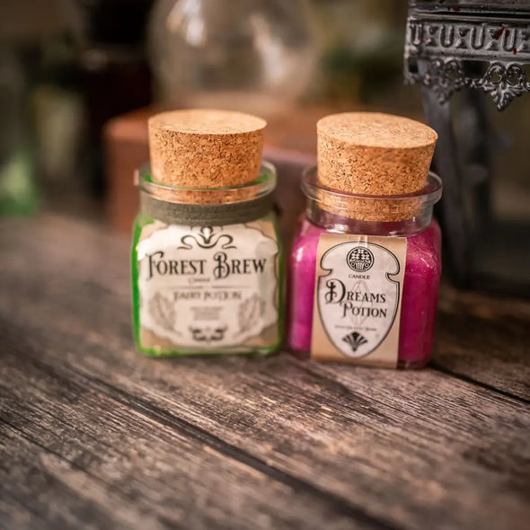 Potion Bottle Gel Jelly Candle sparkling Scented Fantasy