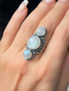 STERLING SILVER BOHO ARTISAN CRAWLER RINGS