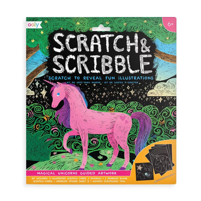 Scratch & Scribble Magical Guided Artwork