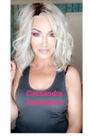 Sample Sale Cassandra Partial Monofilament Wig 19-22.5 *Final Sale*
