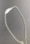 Sterling Silver Angel Wing Bracelet 8.5 Inches