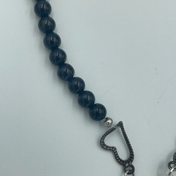 Blue Tigers Eye Necklace 19.5”