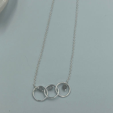 Circle Stone  Properties Necklace