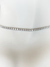 Sterling Silver Turkish Tennis Necklace