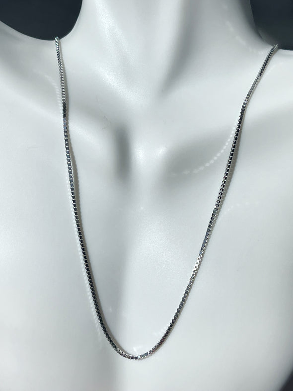 Sterling Silver Box Chain