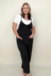 Straight Leg Jumpsuit With Pockets